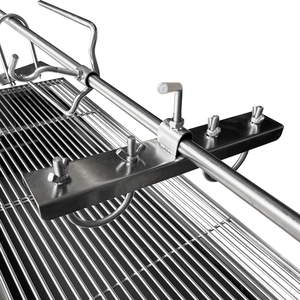 レストランステンレス鋼屋外チャコールバーベキューラムハグロティサリーパリラサンタマリアアルゼンチングリルスピット - Product Image 2