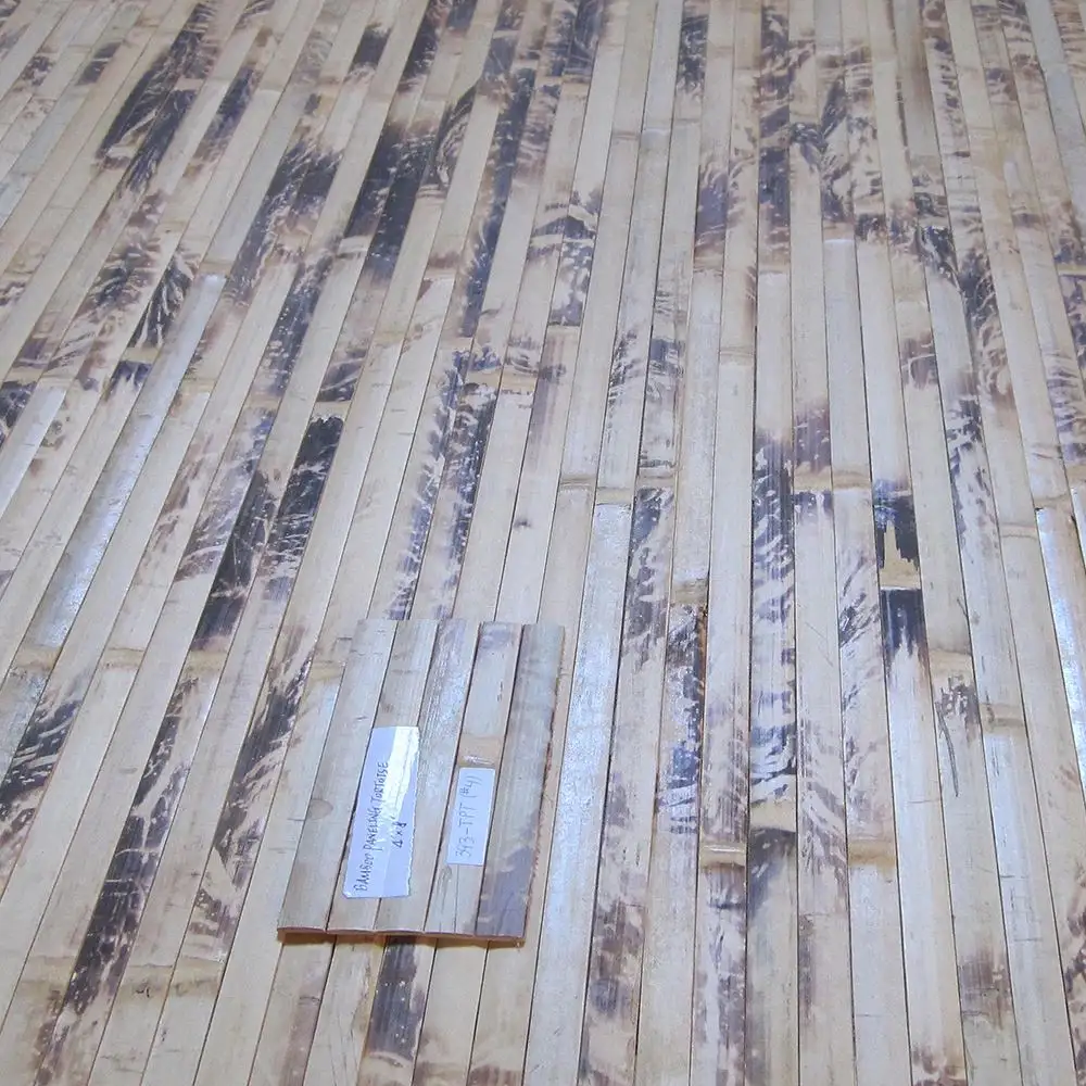 유럽 현대 대나무 패턴 연구 침실 벽지 롤 패널