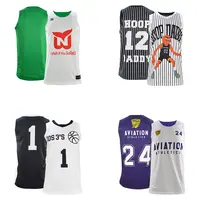 2021 New Style China Factory High-Quality Blank Basketball Jersey