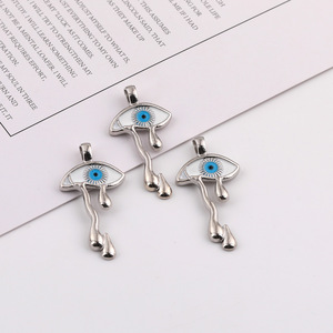 Pendentif en alliage de zinc en forme de larme pour bijoux DIY, accessoire de charme unisexe - Product Image 1