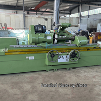 MHMT M1350 Rectifieuse cylindrique de haute précision, hydraulique, manuelle, à moteur, pour diamètres extérieurs jusqu'à 500 mm, avec arbre robuste de 1500 mm, faible niveau sonore