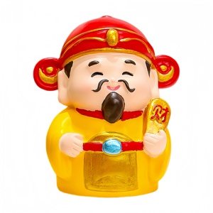 Pièces de décoration de camion de haute qualité, figurine du Dieu de la Richesse pour cabine de camion, 5,5 cm * 4 cm * 6,3 cm, différents styles disponibles - Product Image 3