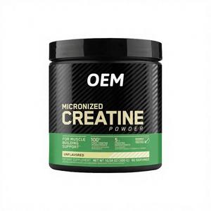 Créatine monohydrate pure en poudre OEM, renforcement musculaire, amélioration de la force, soutien immunitaire, gestion de l'énergie pour une performance athlétique optimale - Product Image 1