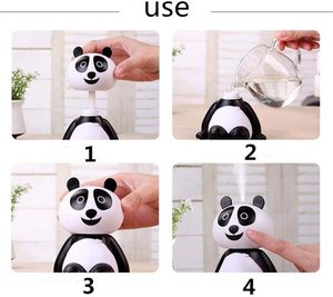 0.05แกลลอนPanda Shaped <span class=keywords><strong>Humidifier</strong></span>เครื่องฟอกอากาศแบบพกพา<span class=keywords><strong>Mini</strong></span> USBสำหรับสำนักงาน,บ้าน,เด็กทารก,เด็ก - Product Image 4
