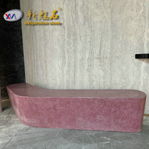 ม้านั่งหินเมจิกใหม่ Grc หนา 3 ซม. สีปรับแต่งได้ สำหรับสวนกลางแจ้งและพักผ่อน - Product Image 1