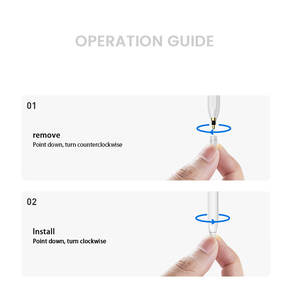 Lápiz óptico capacitivo activo para <span class=keywords><strong>Apple</strong></span> iPad Lápiz de pantalla táctil de punto fino con pantalla de alimentación para dibujar y escribir - Product Image 5