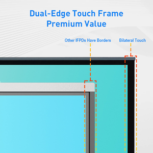 55-98inch tương tác phẳng bảng điện tử bảng 4K 40 điểm Android Bảng thông minh cho các cuộc họp - Product Image 5