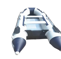 Synsor Bateau pneumatique personnalisé de 2.3m à 4.5m Bateaux à plancher en aluminium Bateaux de pêche gonflables du zodiaque pour 6 personnes à vendre