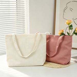 Bolsa de Mano Retro de Lona de Algodón de Moda al por Mayor, Bolsa Resistente y Portátil de Múltiples Colores para Mujer - Product Image 3