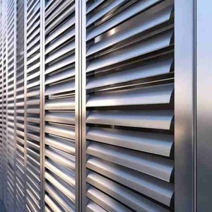 Lames <span class=keywords><strong>d</strong></span>'ombrage extérieures en aluminium légères <span class=keywords><strong>pour</strong></span> façades et systèmes de ventilation résidentiels - Product Image 2