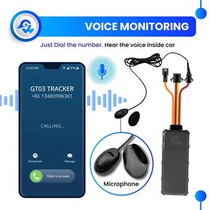 Hot bán GX3 GPS Tracker 2G/4G thời gian thực theo dõi cho xe tải, chống trộm chính xác định vị vệ tinh với nền tảng miễn phí - Product Image 3