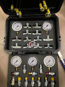 0-600mpa Medidor De Pressão Hidráulica Universal Manômetros De Pressão Hidráulica Escavadeira Kit De Teste De Pressão Hidráulica - Product Image 3
