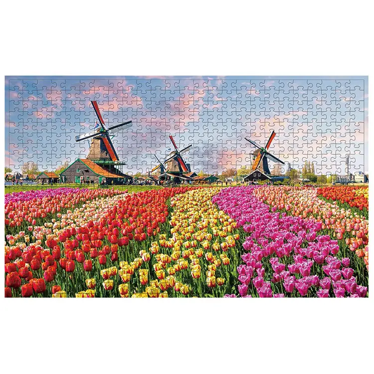 Personalized Custom Puzzle Game 100 500 1000 2000 Pieces Jigsaw Puzzles For Adult Kids