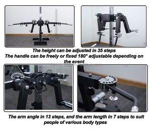 Accesorio Pec Fly para Banco de Pesas, Accesorio Independiente para Elevaciones Laterales para Equipos de Entrenamiento de Fuerza en Gimnasio - Product Image 4