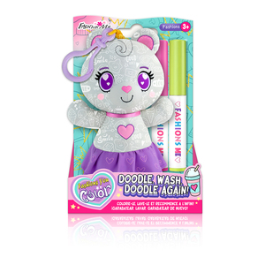 Colorez votre propre porte-clés en peluche ours <span class=keywords><strong>Bella</strong></span> avec des marqueurs de tissu cadeau pour enfants paquet de boîte-cadeau - Product Image 5
