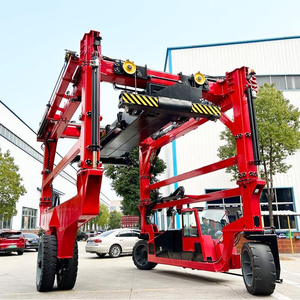 รถยกตู้คอนเทนเนอร์แบบยางล้อ รถเครนขนส่งตู้คอนเทนเนอร์ ราคาขาย - Product Image 1