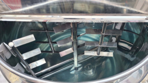 Esko 316 thép không gỉ lỏng tay xà phòng trộn xe tăng cắt cao homogenizer trộn chất tẩy rửa máy xay sinh tố Máy làm - Product Image 3