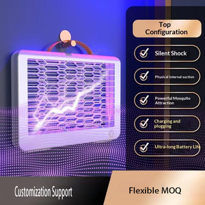 Lampes <span class=keywords><strong>anti</strong></span>-moustiques LED murales, <span class=keywords><strong>lampe</strong></span> répulsive contre les mouches, <span class=keywords><strong>lampe</strong></span> électrique <span class=keywords><strong>anti</strong></span>-moustiques super rapide, piège à moustiques pour l'extérieur et l'intérieur - Product Image 1