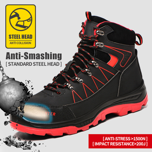 Calzado <span class=keywords><strong>de</strong></span> <span class=keywords><strong>Seguridad</strong></span> Transpirable para Hombre, Antideslizante, Resistente a Impactos, a Pinchazos e Indestructible, en Oferta - Product Image 4
