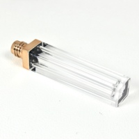Tube de brillant à lèvres personnalisé avec logo et applicateur 5ml – Emballage cosmétique de luxe pour huile à lèvres teintée – Tubes carrés vides pour brillant à lèvres