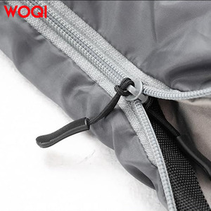 Sac de couchage Woqi Mummy bleu marine 1,3 kg léger en nylon imperméable pour le camping, la randonnée et les activités de plein air - Product Image 2