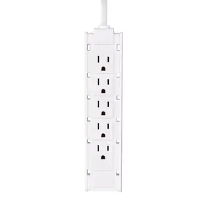 10 outlet power strip overload protection extension power cord strip