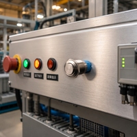 Interrupteur à bouton-poussoir en acier inoxydable de 12 mm, IP65, SPDT, à réinitialisation automatique, montage sur panneau, momentané, contrôle industriel, OEM personnalisé, 3A AC 250V