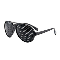 Anti-myopie astigmatisme Fatigue trou d'épingle lunettes Vision Correction lunettes avec trous pour hommes femmes amélioration de la vue
