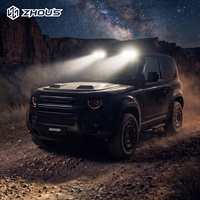Accesorios Exteriores para Auto, Luz Superior ABS para Todoterreno, Actualización de Luz de Techo, Apta para Land Rover Defender 110 L663