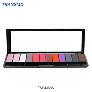 Paleta de Sombras de Ojos Vacía Cuadrada Personalizada de Fabricante de Lujo con Espejo, Muestras Gratis al por Mayor, 12 Colores - Product Image 1
