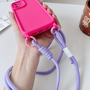 Cuerda colgante <span class=keywords><strong>de</strong></span> poliéster resistente y duradera, correas <span class=keywords><strong>de</strong></span> teléfono móvil asegurables <span class=keywords><strong>de</strong></span> fácil extracción para mujeres y hombres, fundas <span class=keywords><strong>de</strong></span> teléfono compatibles con teléfonos - Product Image 5