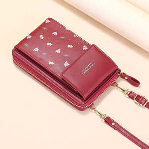 2023 largo nueva moda bolso cruzado de un solo hombro Cartera de gran capacidad para <span class=keywords><strong>mujer</strong></span> Mini bolso Ziplock personalizado - Product Image 5