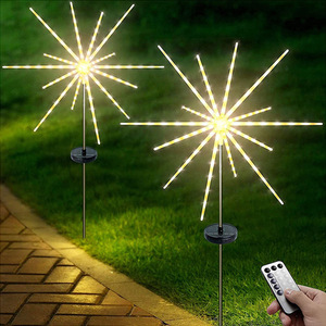 Feu d'artifice <span class=keywords><strong>solaire</strong></span> extérieur étanche à LED de Noël pour le jardin, le paysage, la villa et le sentier. - Product Image 2