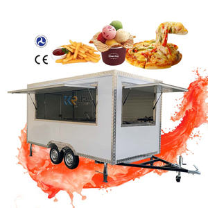Fast Food Truck Trailer for Sale USA <b>Mobile</b> Food Cart Fully Equipped Equipment Food Truck Suppliers - Product Image 1