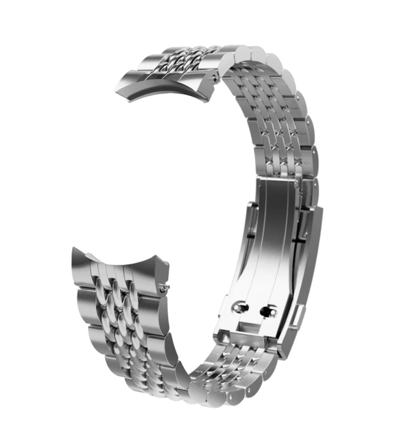 20 22mm High Quality Stainless Steel Solid Metal Watch Band Luxury Wrist Watch Parts for Automatic Watches