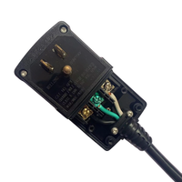 Haute qualité TXDZKJ TXLB17 1 sortie prise de courant intégrée US Standard 15A GFCI LCDI ELCB étanche extérieur IP54 prise murale