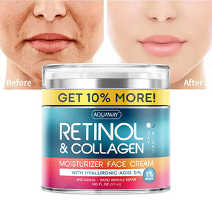 Crème hydratante pour le visage au rétinol anti-âge coréenne OEM, réparation rapide des rides, crème anti-âge quotidienne pour le visage <span class=keywords><strong>avec</strong></span> rétinol et acide hyaluronique - Product Image 1