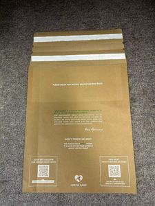 Compostable kraft giấy phong bì, sinh thái thân thiện tự dính bọc phong bì túi cho lô hàng - Product Image 5