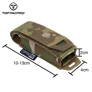 Toptacpro Custom Tactisch Lasersnijden Camo Magazijn Draagtas Taille Riem Enkele Mag <span class=keywords><strong>Holster</strong></span> Enkel Magazijn Zakje 9Mm - Product Image 6