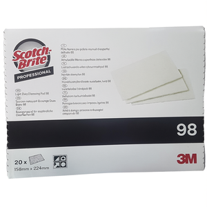 Pad per Pulizia Professionale Scotch-Brite 98, 158mm x 224mm, per Superfici Delicate - Product Image 3