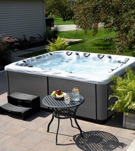 Bain à remous <span class=keywords><strong>gonflable</strong></span> carré de grande taille pour hôtel et maison, <span class=keywords><strong>jacuzzi</strong></span> intérieur/extérieur, bain à remous avec massage et chauffage - Product Image 3