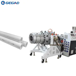 Electric Conduit Pipe Plastic Pipe Making Machine PVC Pipe Extrusion Line with Double Screw Extruder Machinery Factory Price Pvc