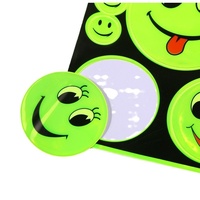 Pegatinas Reflectantes Ultra Brillantes e Impermeables para Niños, para Advertencia de Peatones en la Noche