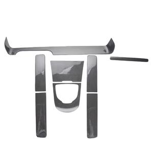 กรอบวิดีโอคอนโซลกลางภายในรถยนต์ทำจากคาร์บอนไฟเบอร์แห้งคุณภาพสูงสำหรับเปลี่ยนในรถยนต์เมอร์เซเดส-เบนซ์ จี-คลาส จี63 จี500 ดับเบิลยู463 - Product Image 6