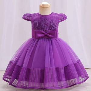 <span class=keywords><strong>Robe</strong></span> de fête rose pour petite fille, style princesse, bon marché, pour l'été, pour les enfants, pour les demoiselles d'honneur, pour les anniversaires, pour les filles de 2 ans - Product Image 3