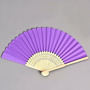 พัดไม้ไผ่สีขาวแบบพับได้ แกะสลักและทาสีลายศิลปะพื้นบ้าน เหมาะสำหรับเป็นของขวัญทางธุรกิจหรือของที่ระลึก ลายศิลปะพื้นบ้านสำหรับโฆษณา - Product Image 4