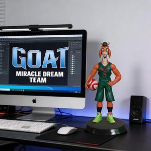 Figura Coleccionable de la <span class=keywords><strong>Película</strong></span> de Anime Miracle Dream Team GOAT, Caja Misteriosa Sorpresa, Modelo Decorativo para Escritorio - Product Image 4