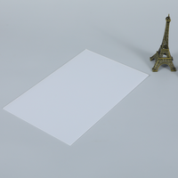Panneau diffuseur optique flexible carré en PC pour rétroéclairage d'écrans ED et LCD