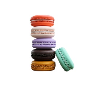 Banc de loisirs extérieur en fibre de verre, design créatif Macaron, pour centre commercial et parc, personnalisable - Product Image 5