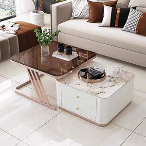 <span class=keywords><strong>Mesas</strong></span> de <span class=keywords><strong>centro</strong></span> <span class=keywords><strong>baratas</strong></span> modernas nórdicas, muebles de lujo para el hogar, marco de madera de acero inoxidable de Color dorado, mesa de <span class=keywords><strong>centro</strong></span> superior de mármol - Product Image 1